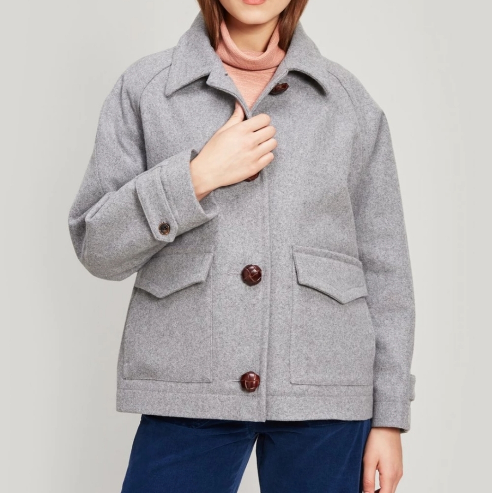 Sessun oversized wool jacket